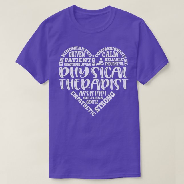 Physical Therapist Assistant PTA gift T-Shirt (Design Front)
