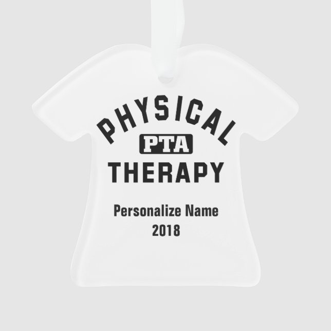 Physical Therapist Assistant PTA Ornament (Front)