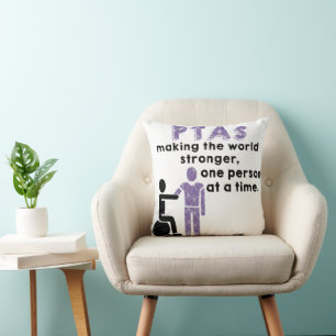 Physical Therapist Assistants Throw Pillow