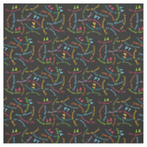 Physical Therapist Black Fabric