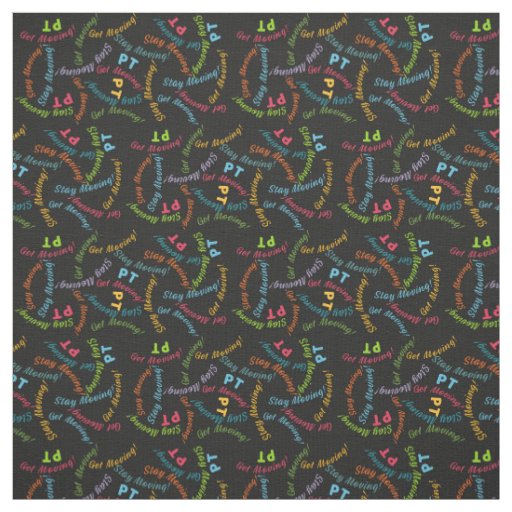 Physical Therapist Black Fabric