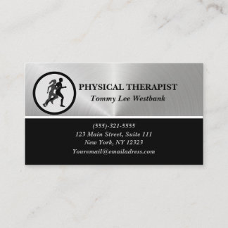 Physical Therapist Business Card