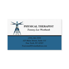 Physical Therapist  Business Card