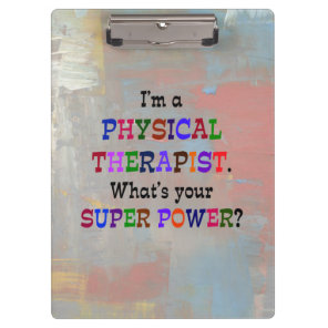 Physical Therapist Clipboard