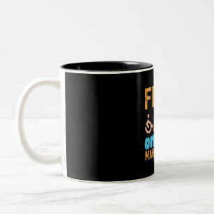 Physical Therapist-Fixing Pains and Making Gains  Two-Tone Coffee Mug