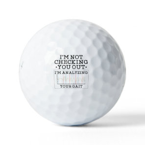 Physical Therapist Gag Not Checking You Out Gag Golf Balls