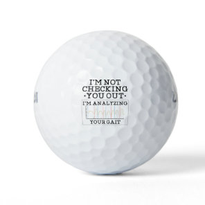 Physical Therapist Gag Not Checking You Out Golf Balls