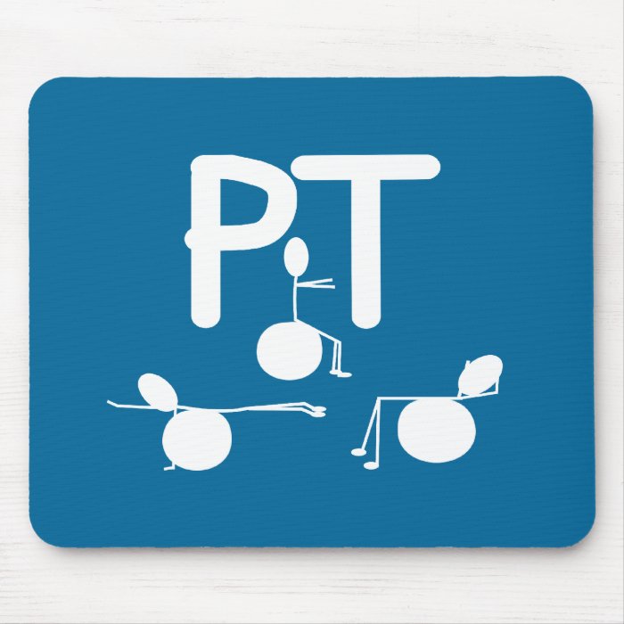 Physical Therapist Gifts Unique Graphics Mousepads