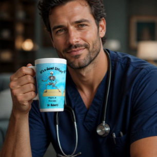 Physical Therapist "It's a Joint Effort" Latte Mug