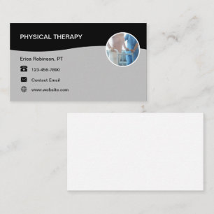 Physical Therapist Physical Therapy Business Cards