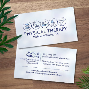Physical therapist - Physiotherapy  Business Card