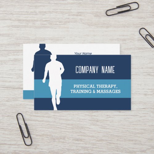 Physical Therapist PT business card template