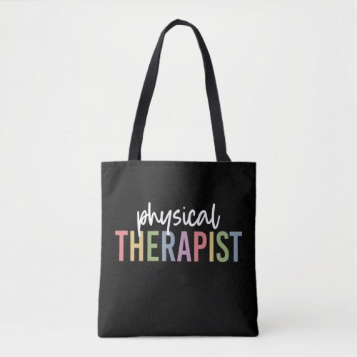 Physical Therapist PT Graduate Physiotherapy Gifts Tote Bag