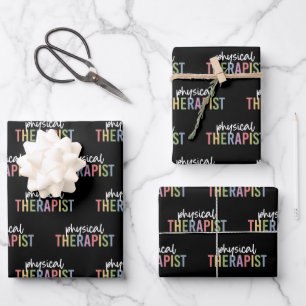Physical Therapist PT Graduate Physiotherapy Wrapping Paper Sheets
