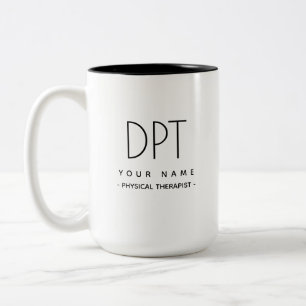 Physical Therapist PT Modern Minimalist Mug