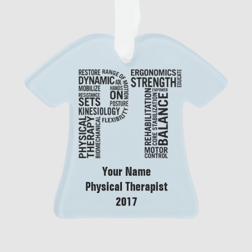 Physical Therapist PT Ornament