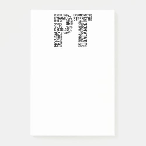 Physical Therapist PT Post_it Notes