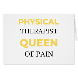 Physical Therapist Queen Of Pain 2 Cards