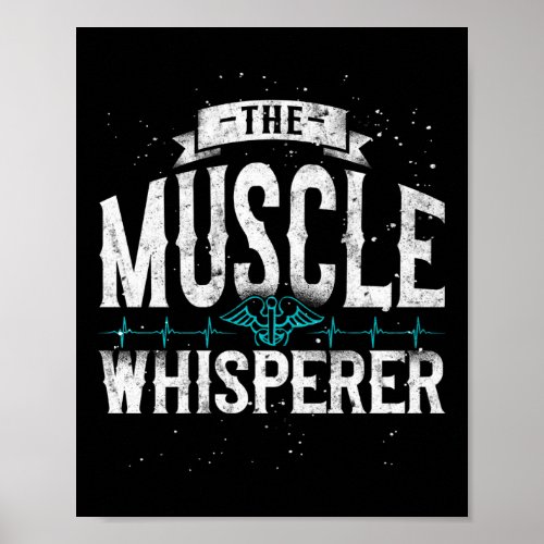 Physical Therapist Therapy Assistant Muscle Poster