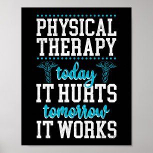 Physical Therapist Therapy Assistant Physical Poster