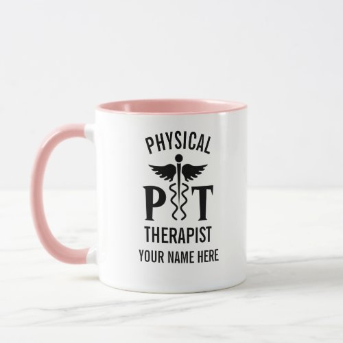 physical therapist water bottle mug