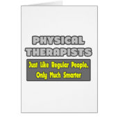 Physical Therapists..Smarter (Front)