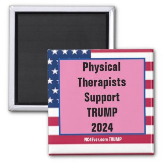 Physical Therapists Support TRUMP 2024 magnet