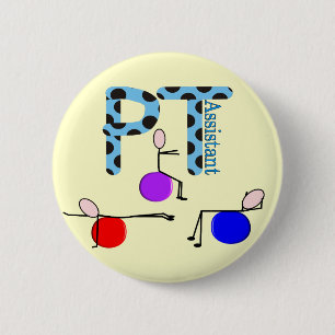 Physical Therapy Assistant Gifts Button