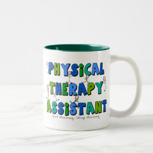 Physical Therapy Assistant Gifts Two-Tone Coffee Mug