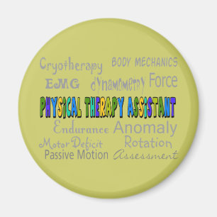 Physical Therapy Assistant "Terminology" Design Magnet