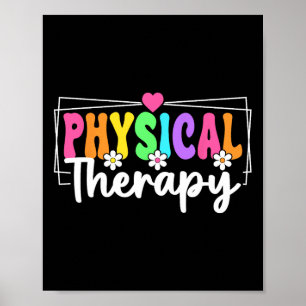 Physical Therapy Back To School Physical Therapist Poster