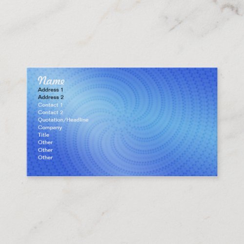 Physical Therapy Business Cards