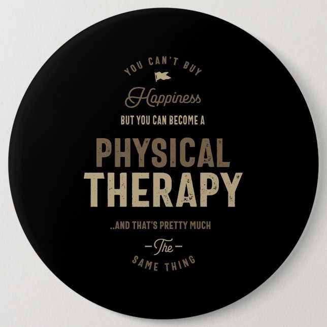 Physical Therapy Button (Front)