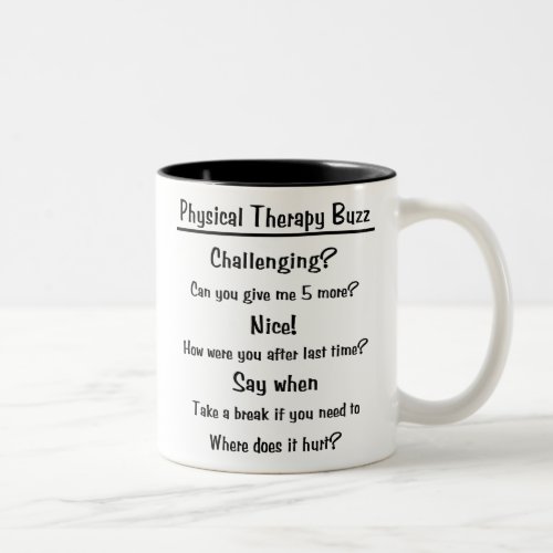 Physical Therapy Buzz Mug