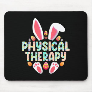 Physical Therapy Easter Bunny Physical Therapist Mouse Pad
