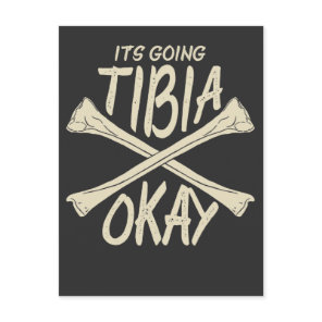 Physical Therapy Get Well Soon Gift Broken Bone Postcard