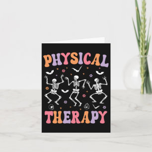 Physical Therapy Halloween Fun Physical Therapist Card