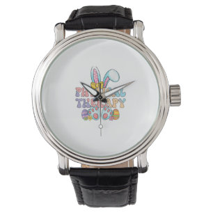 Physical Therapy Happy Easter Bunny Eggs PT Therap Watch