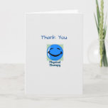 Physical Therapy Medical Thank You card
