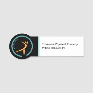 Physical Therapy Modern Staff Name Tags