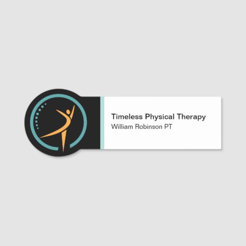Physical Therapy Modern Staff Name Tags