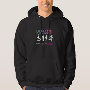 Physical Therapy Move Restore Revive  PT Therapist Hoodie
