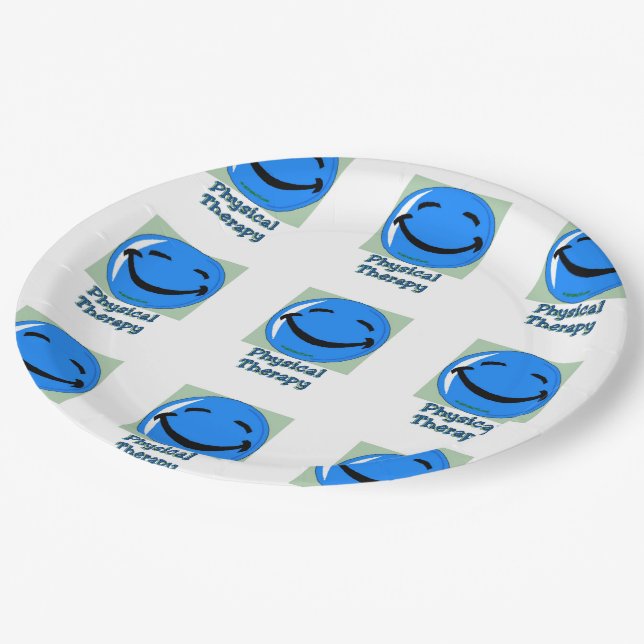 Physical Therapy Paper Plates (Angled)