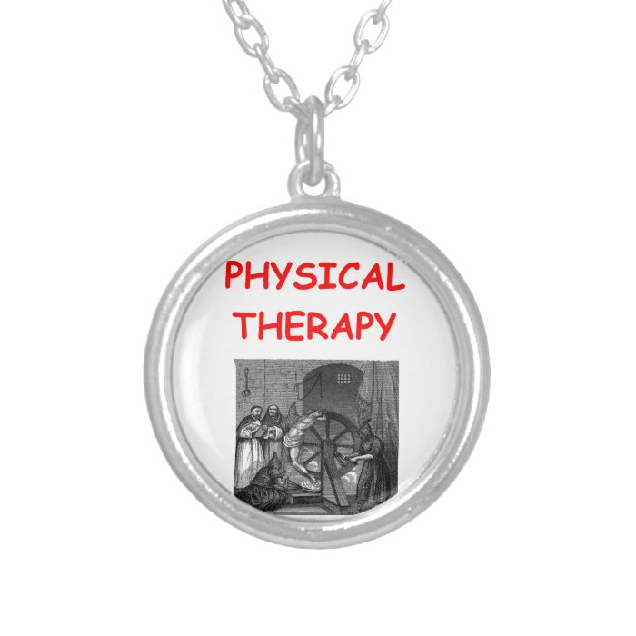 physical therapy personalized necklace