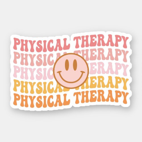 Physical Therapy Physical Therapist Assistant PTA Sticker