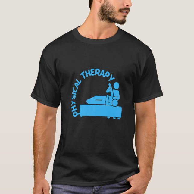 Physical Therapy, Physiotherapy Premium T-Shirt (Front)