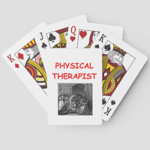 physical therapy poker cards