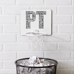 Physical Therapy PT Mini Basketball Hoop