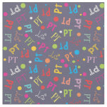 Physical Therapy PT Navy Fabric