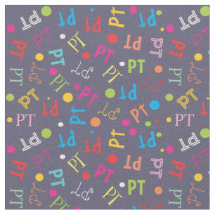 Physical Therapy PT Navy Fabric